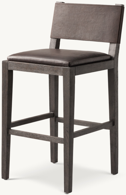 Saddle Leather Bar & Counter Stool