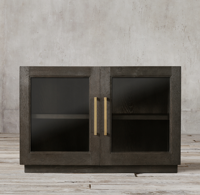 Grand Framed Glass Double Door Sideboard