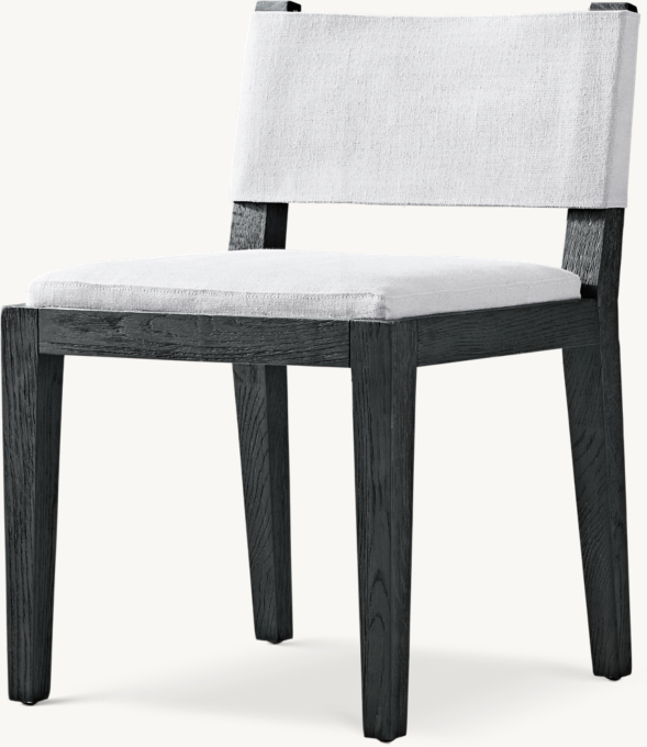 Saddle Fabric Dining Side Chair