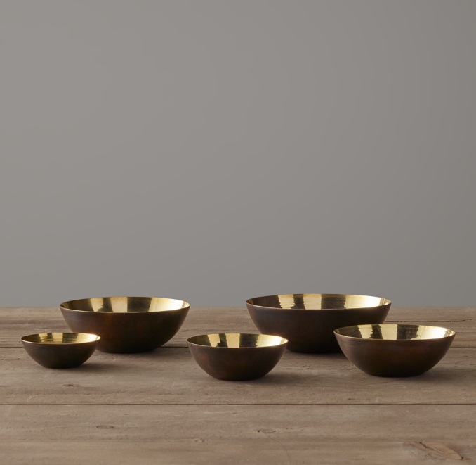 Brass Bowls (Set of 5)