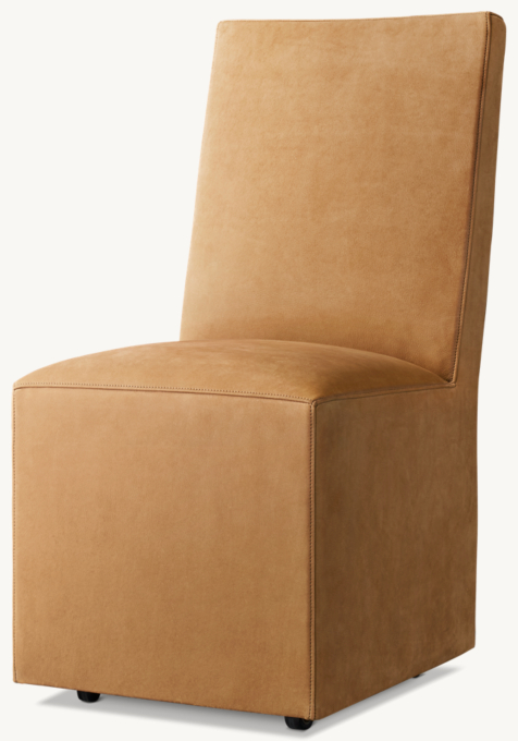 Ellison High-Back Leather Dining Side Chair