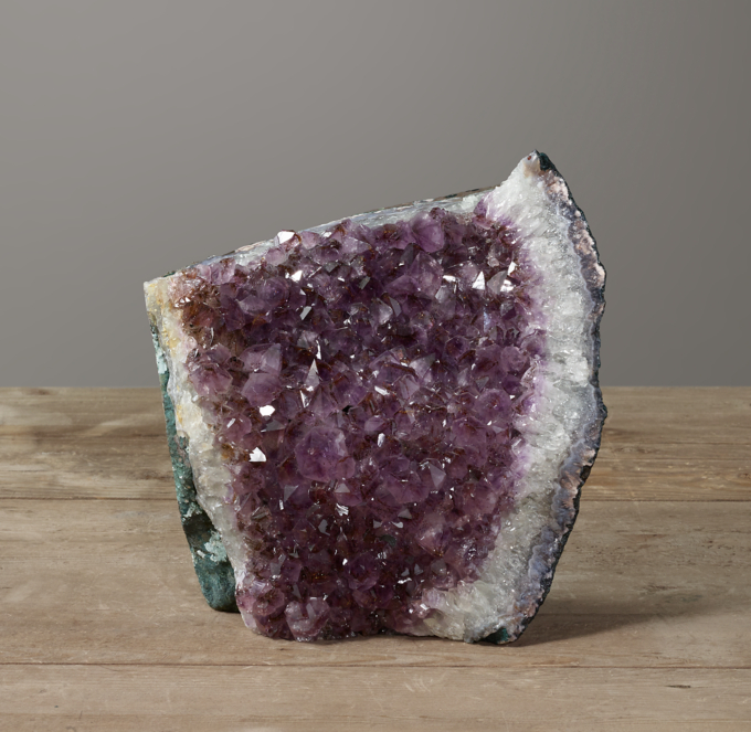 Amethyst Crystal Formation Large