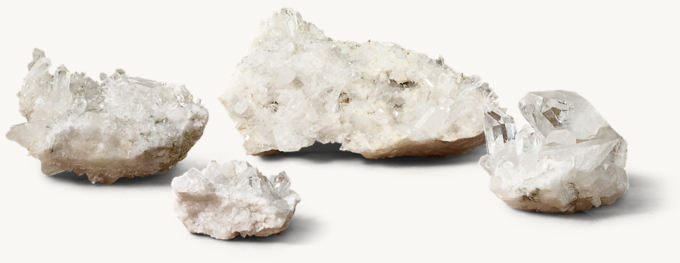 Quartz Crystal Formation Collection - Clear