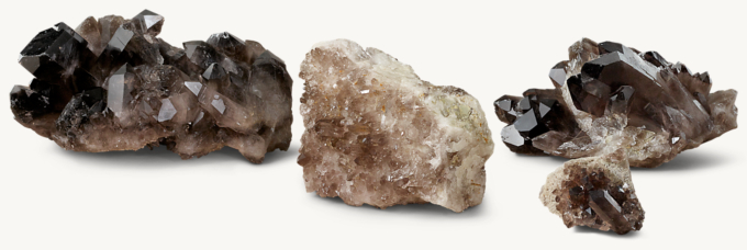 Quartz Crystal Formation Collection - Smoke