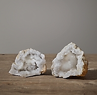 White Chalcedony Cluster - Medium