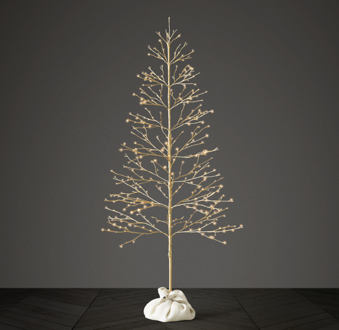 Starlit 7' Tree - Gold