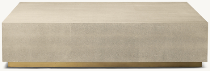 Graydon Shagreen Plinth Coffee Table