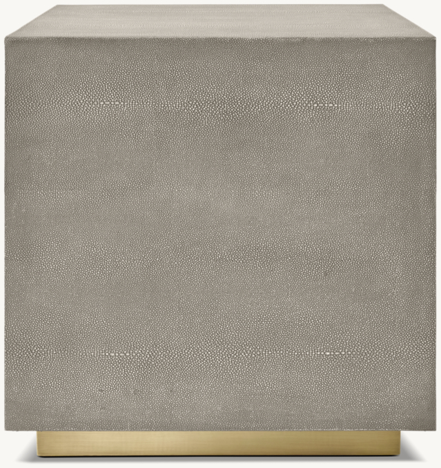 Shown in Fog Shagreen/Burnished Brass.