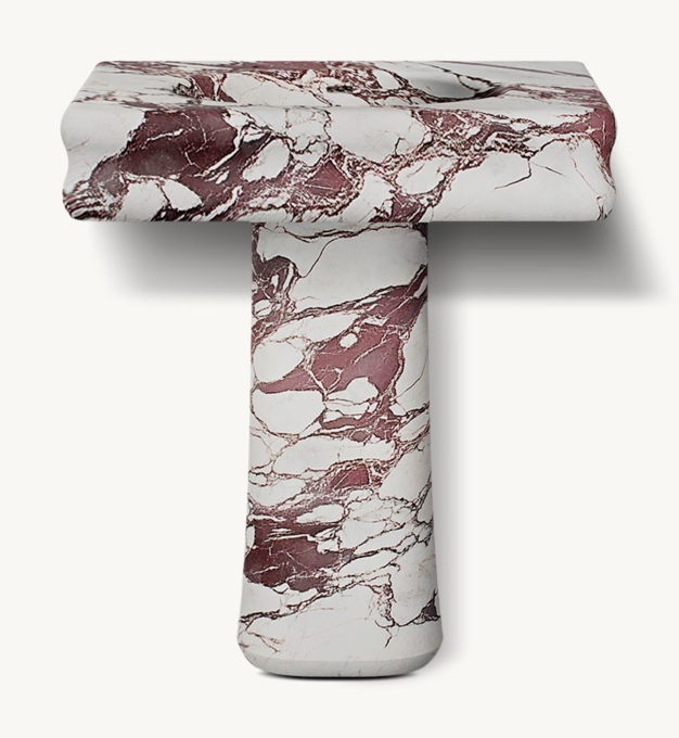 Waterworks Centuria Deck-Mounted Marble Lavatory Sink 30