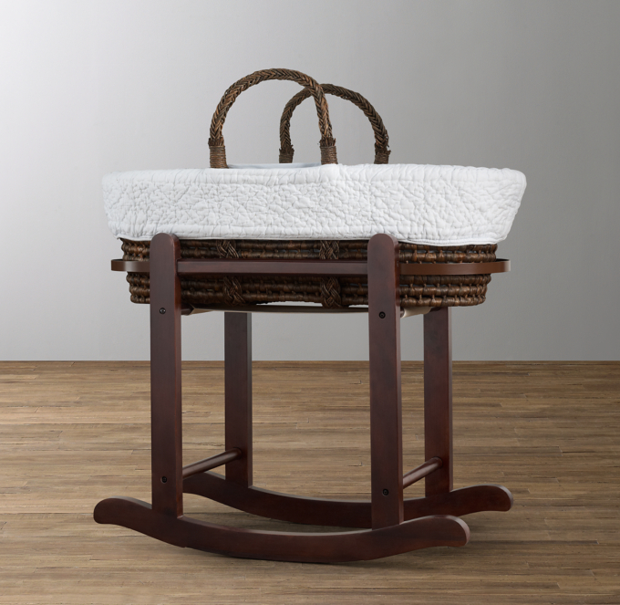 Moses Basket Stand Espresso RH TEEN