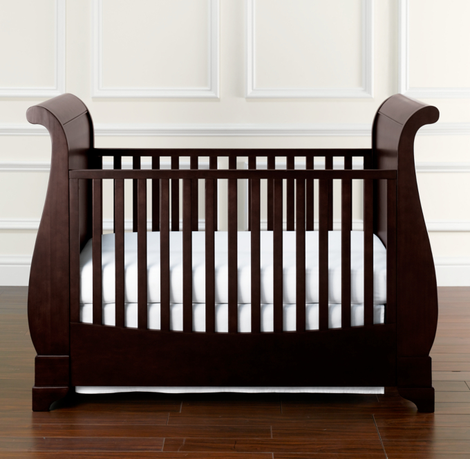 Pottery barn sleigh crib best sale