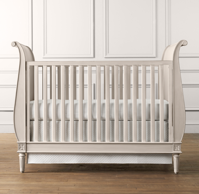 Emelia Sleigh Crib RH Baby Child