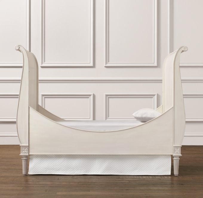 Emelia Sleigh Crib Toddler Bed Kit RH Baby Child