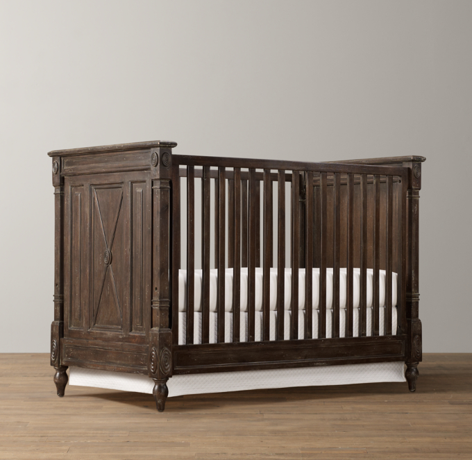 Restoration hardware jourdan crib top