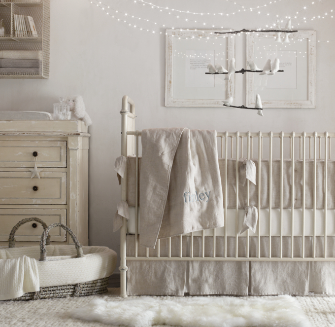 Restoration hardware metal crib sales