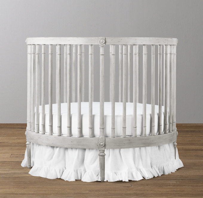 Restoration hardware round crib on sale