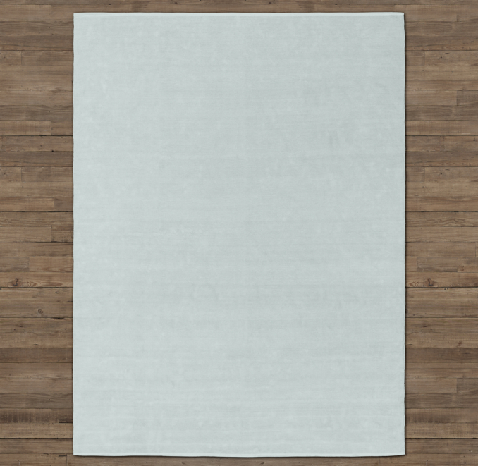 Vintage-Washed Chenille Rug 