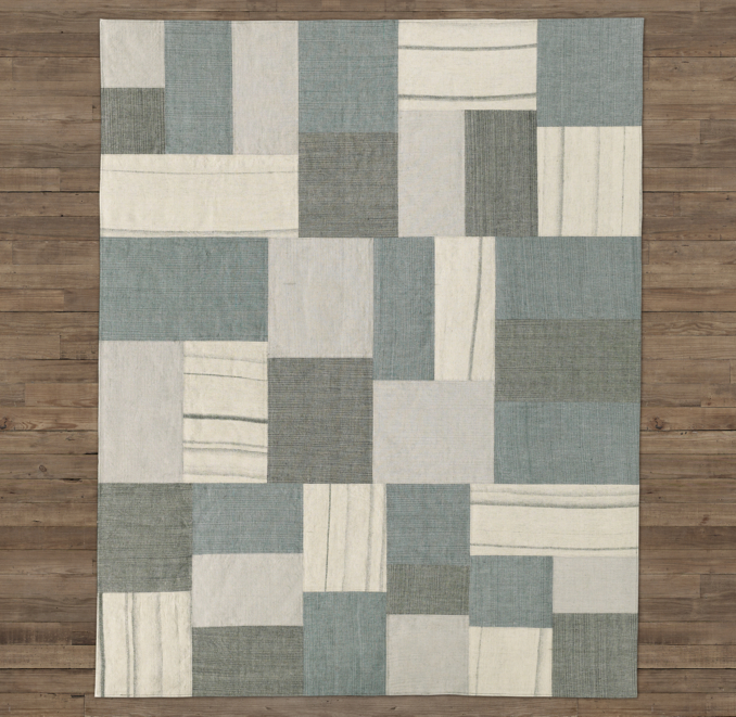 Porter Patchwork Wool Rug 