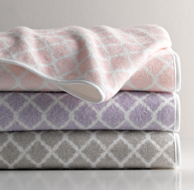 Trellis Turkish Washcloth | RH