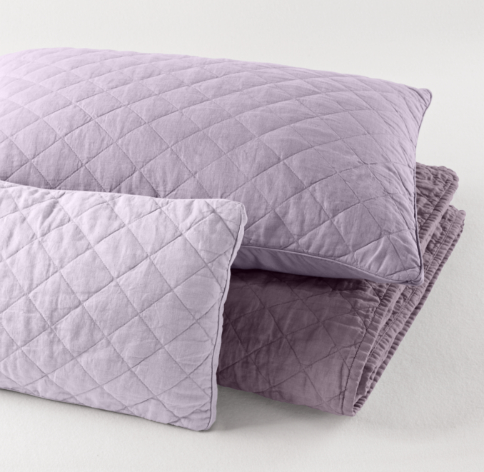 Garment-Dyed Diamond Toddler Quilt 