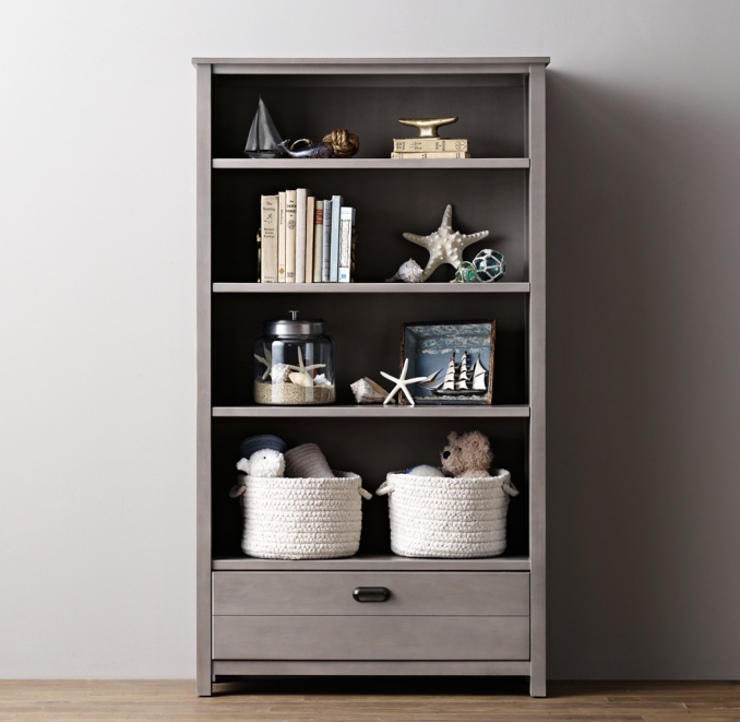 Front view of Haven Tall Bookcase