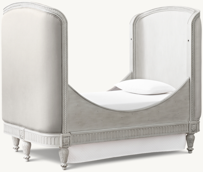 Belle Upholstered Crib RH Baby Child