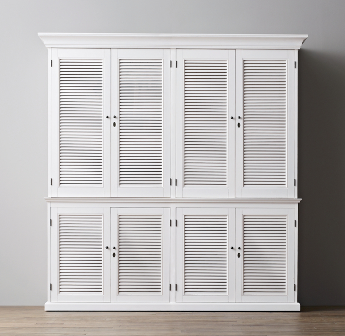 Shutter Double Armoire | RH