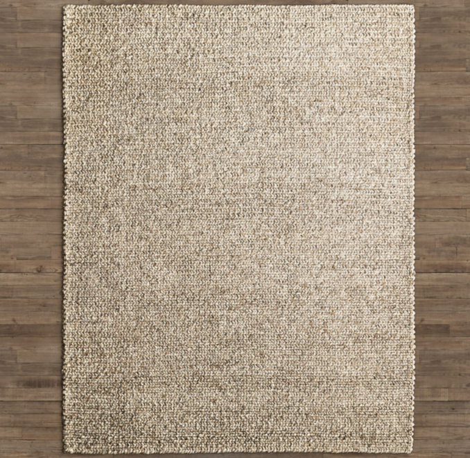 Chunky Wool Rug | RH Baby & Child