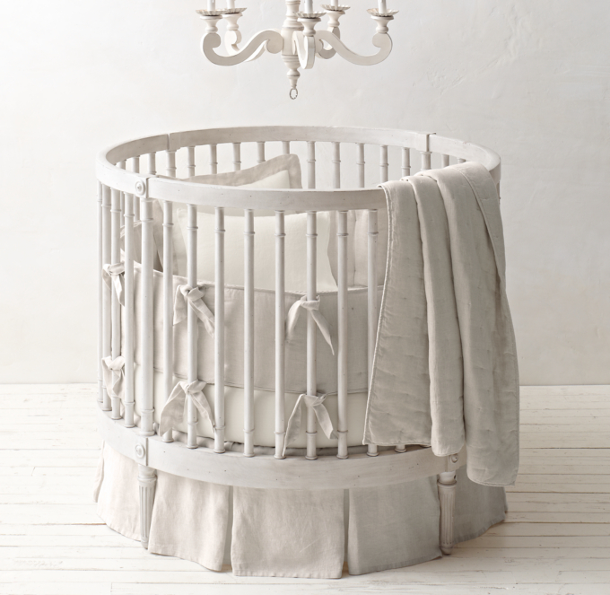 Ellery round crib best sale