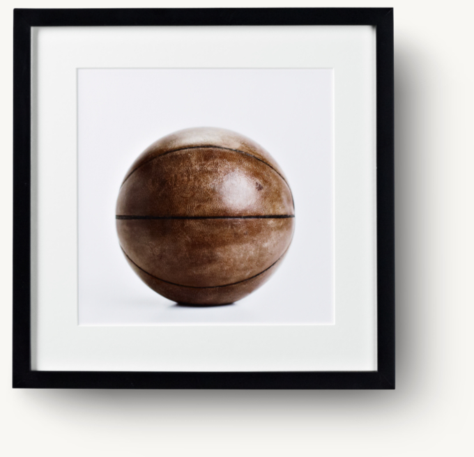 Vintage Sports Gear Photography - Basketball 