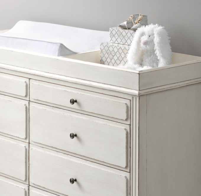 Marcelle Wide Dresser Topper Set RH Baby Child