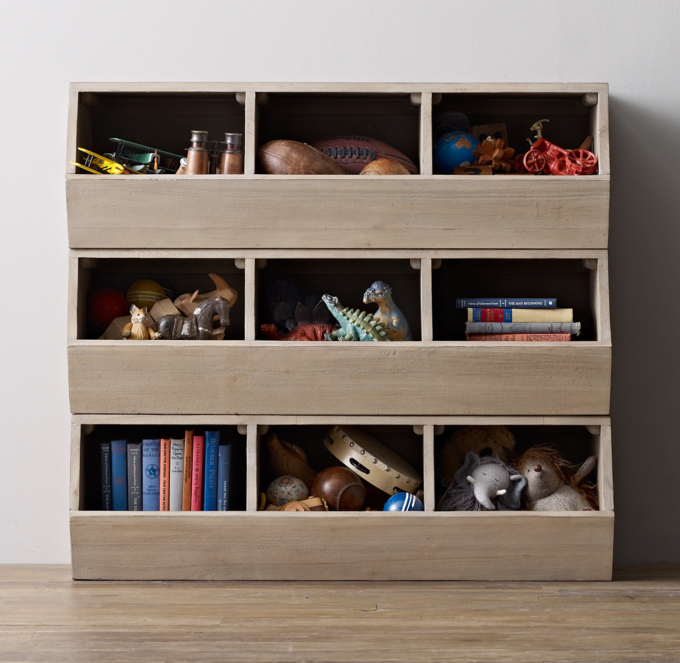 Restoration hardware on sale toy storage