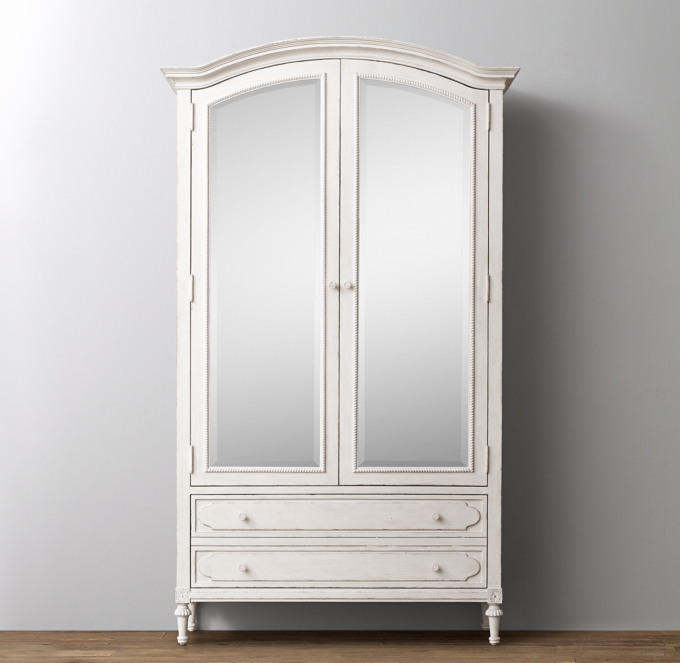 Restoration hardware deals armoire wardrobe