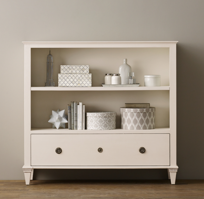 Haylan Low Bookcase | RH Baby & Child