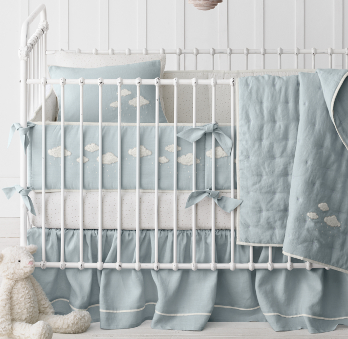 Cloud crib bedding set online