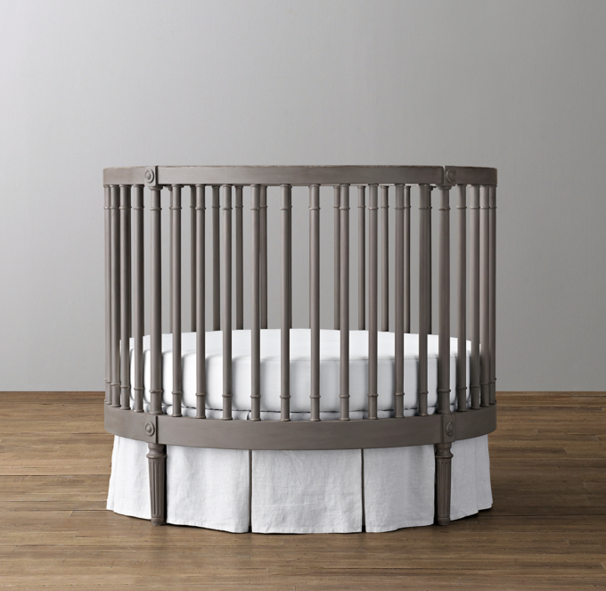 Restoration hardware round crib on sale