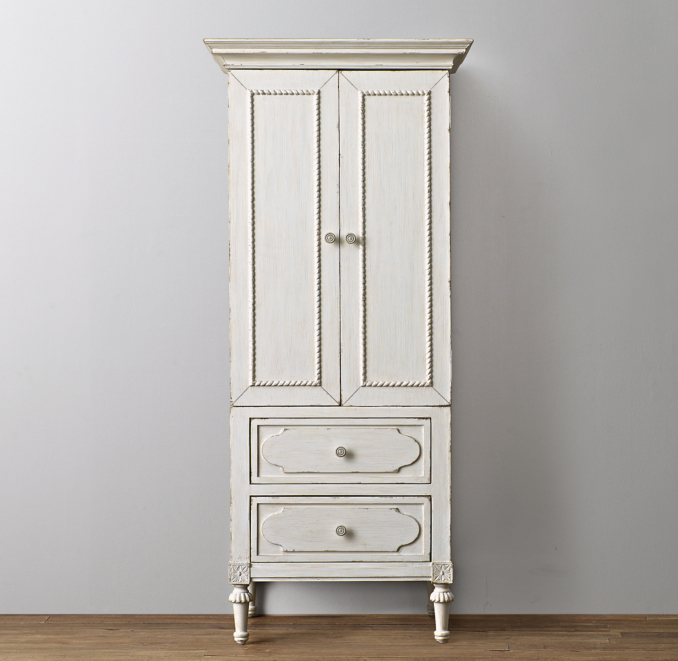 Front view of Bellina Jewelry Armoire 