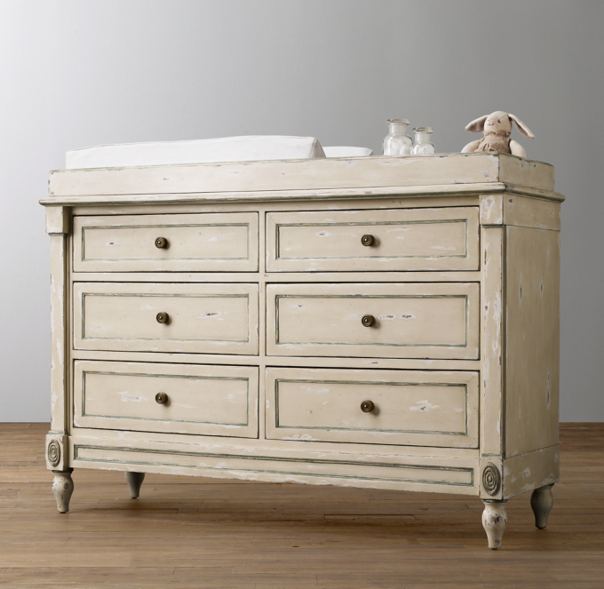 Jourdan Wide Dresser Topper Set RH Baby Child
