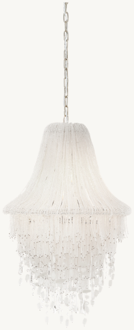 Front view of Genevieve Empire Chandelier 