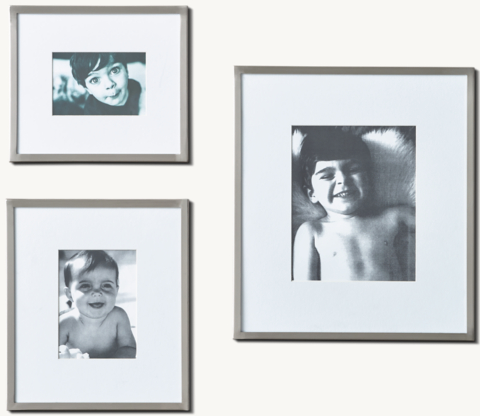 Metal Gallery Frame - Pewter | RH