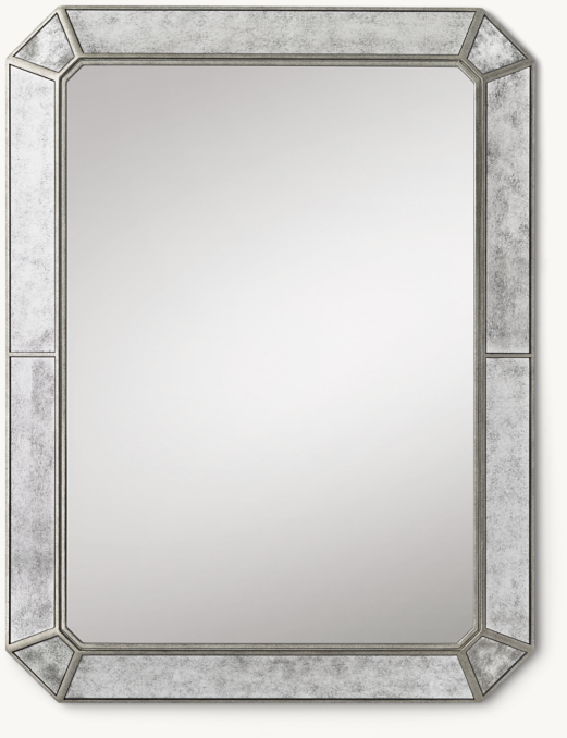 Front view of Ava Dresser Mirror 