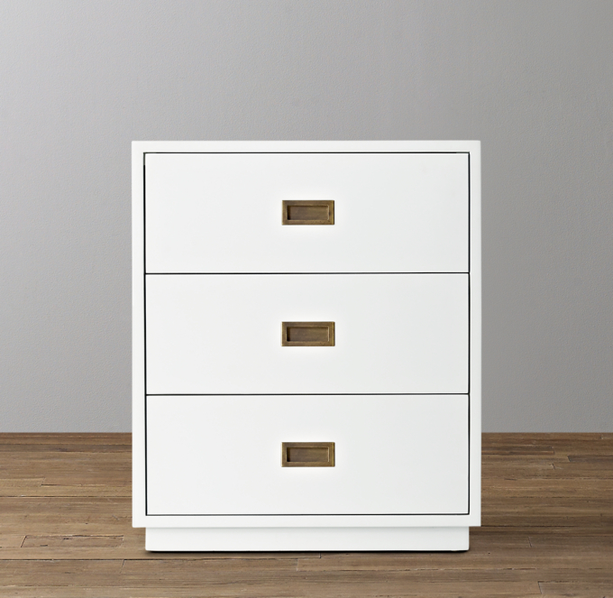 Avalon 3-Drawer Nightstand | RH Baby & Child