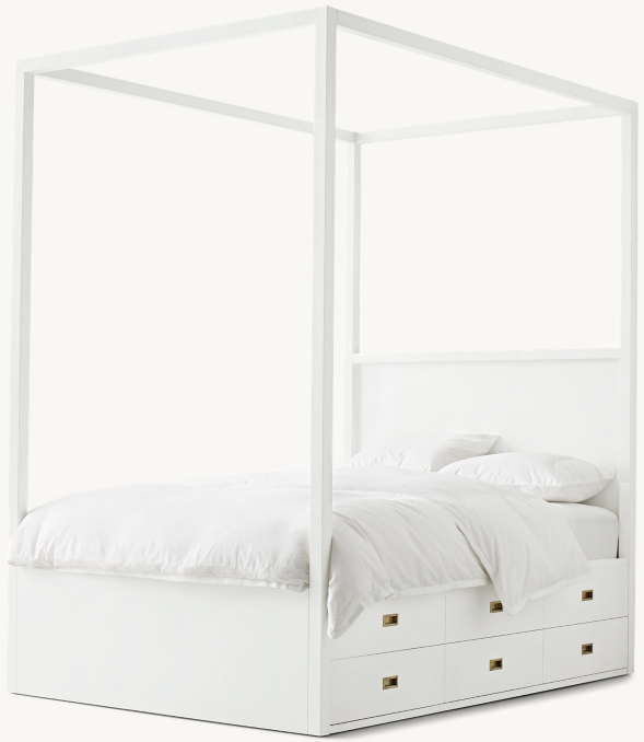 Avalon Storage Canopy Bed