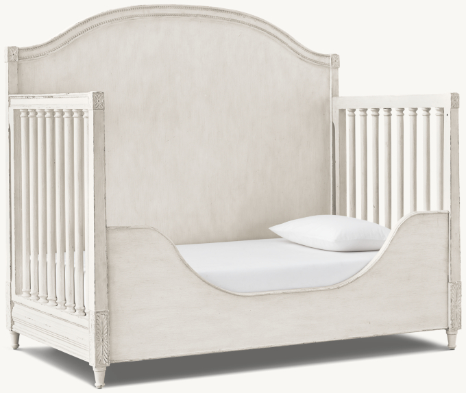 Bellina Low-Profile Arched Conversion Crib Toddler Bed Kit