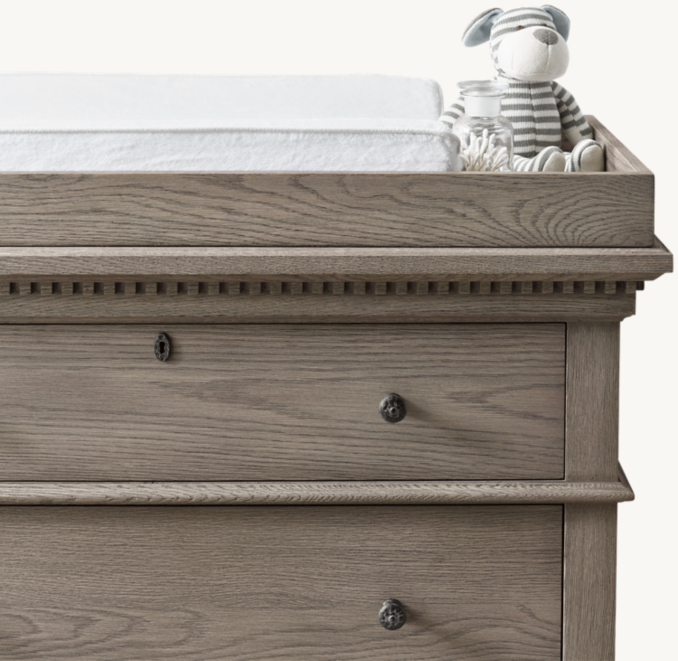 Three Quarter view of Jameson Dresser & Topper Set 