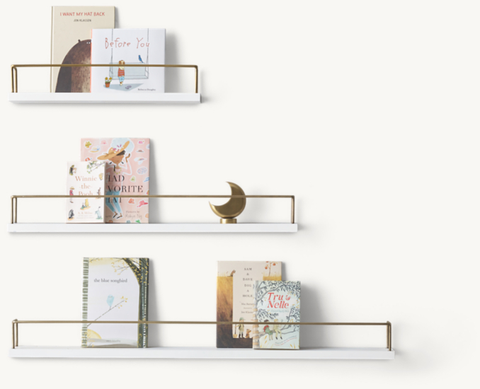 Minimalist Book Display Shelf - Thumbnail 2