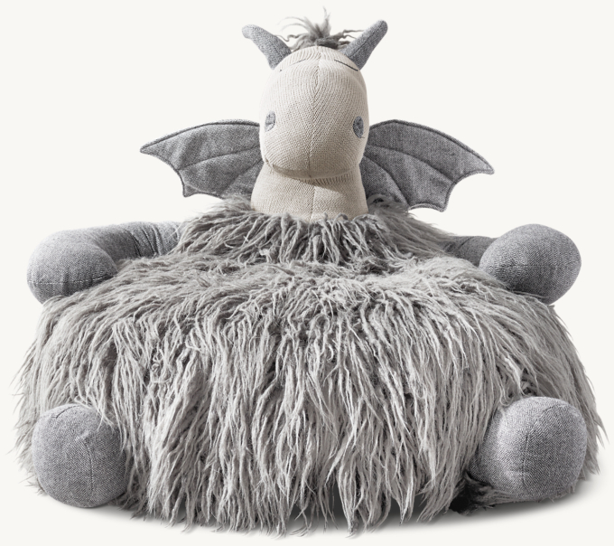 Plush lamb chair online