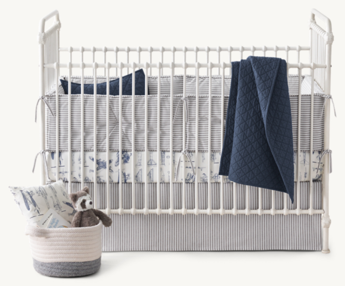 Restoration hardware crib bedding online