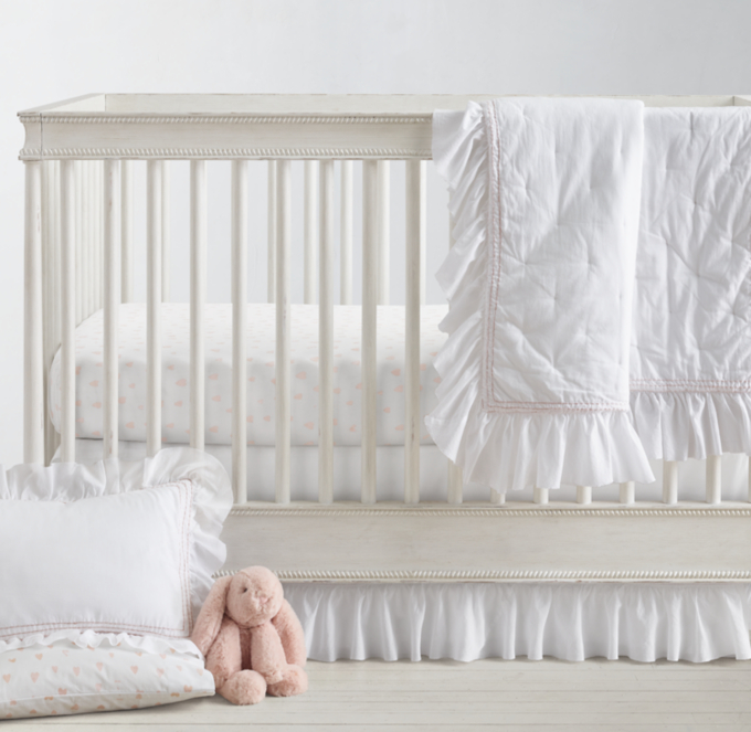 Restoration hardware store crib bedding