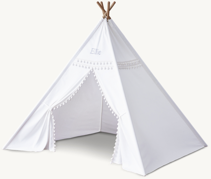 Teepee tent white sales